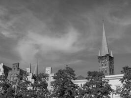 cidade de luebeck no mar báltico foto