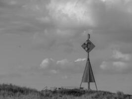 a ilha de baltrum foto