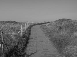 a ilha de helgoland foto