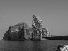 a ilha de helgoland foto