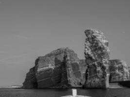 a ilha de helgoland foto