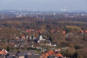 Primavera Tempo dentro a alemão ruhr aerea foto