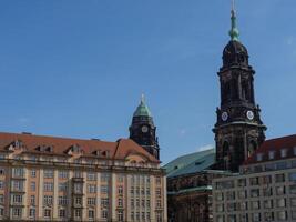 a velho cidade do Dresden foto