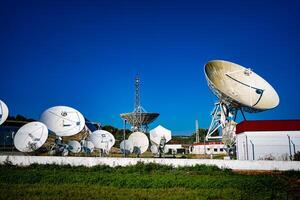 terra Sediada astronômico rádio telescópio foto