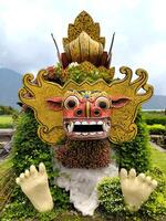 Bali, Indonésia, 2023 - barong, uma visual odisséia através a cultural riqueza do a Ulun danu área dentro bedugul, bali foto