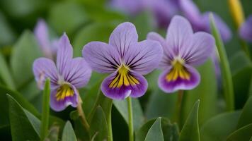 ai gerado foto fechar acima tiro revela a intrincado detalhes do tolet flor