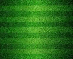 campo de futebol ou futebol com forro verde foto