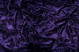 enigmático elegância, veludo fundo dentro Sombrio roxo. foto