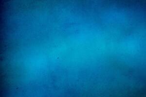 abstrato azul gradiente aguarela pintura em vintage papel com borrado textura. foto