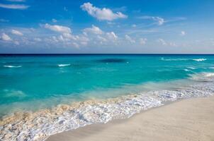 el mirador de praia às Cancun foto