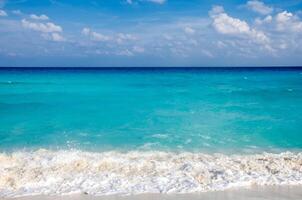 lindo de praia às el mirador, Cancun foto