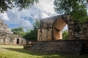 ek balam arqueológico local às México foto