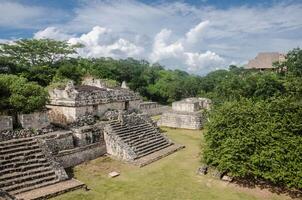 ek balam arqueológico local às México foto