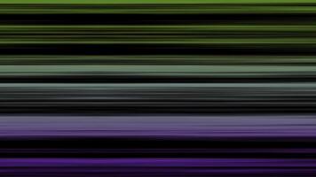 abstrato fundo com colorida horizontal linhas em Preto fundo. animação. lindo multicolorido linhas mover ou cintilação horizontalmente em Preto fundo foto