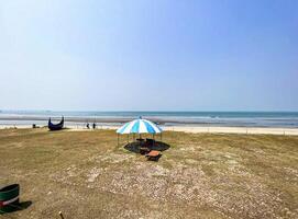 cox's bazar a maior mar de praia dentro a mundo foto