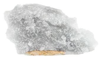 cru jadeíta mineral isolado em branco foto