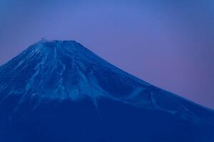 uma pôr do sol do Monte Fuji perto suruga costa dentro shizuoka grandes tiro foto