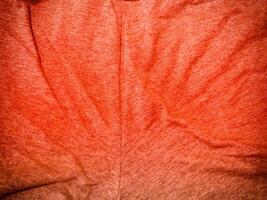 textura de tecido vermelho foto