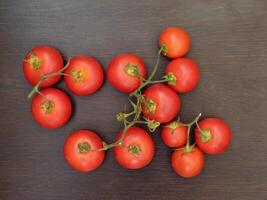 tomates dentro a cozinha foto