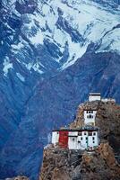 Dhankar gompa dentro Himalaia, Índia foto