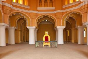 Tirumalai nayal Palácio. madurai, tamil nadu, Índia foto