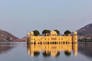 Jal mahal água Palácio . jaipur, rajastão, Índia foto