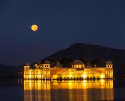 Jal mahal água Palácio . jaipur, rajastão, Índia foto