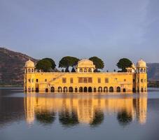 Jal mahal água Palácio . jaipur, rajastão, Índia foto