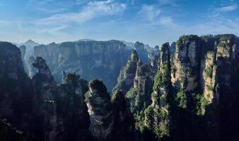 Zhangjiajie montanhas, China foto