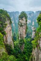 Zhangjiajie montanhas, China foto