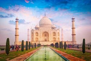 taj mahal, agra, índia foto