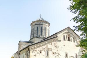 Geórgia, Martvili 01 setembro 2018 mosteiro é uma georgiano monástico complexo. martvili-chkondidi catedral foto