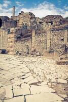 antigo romano cidade dentro Tunísia, dougga foto