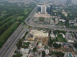 aéreo Visão do cidade Lahore dentro Paquistão em 16/07/2023 foto