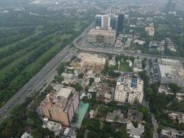 aéreo Visão do cidade Lahore dentro Paquistão em 16/07/2023 foto