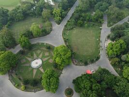 aéreo Visão do cidade Lahore dentro Paquistão em 16/07/2023 foto