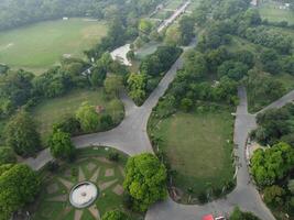 aéreo Visão do cidade Lahore dentro Paquistão em 16/07/2023 foto