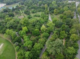 aéreo Visão do verde cidade em 17/09/2023 dentro Lahore Paquistão foto