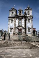 Igreja do santo ildefonso grega de santo ildefonso porto, Portugal foto