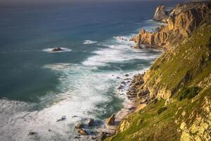 cabo da roca, a ocidental ponto do Europa - Portugal foto