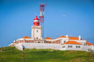 farol às cabo da roca, portugal foto