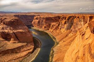 ótimo Visão do a grande desfiladeiro nacional parque, arizona, Unidos estados. Califórnia deserto. foto