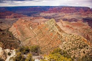 ótimo Visão do a grande desfiladeiro nacional parque, arizona, Unidos estados. Califórnia deserto. foto