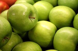 brilhante verde avó ferreiro maçã exibição foto