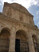 sássari, Sardenha, Itália, Europa - agosto 10, 2019 fachada do uma catedral foto