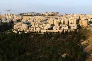 Jerusalém Israel 08 20 2023. a cidade do Jerusalém é a capital do a Estado do Israel. foto