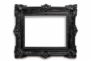 decorativo fronteira quadro, Armação para As fotos isolado em branco fundo