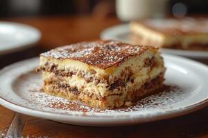 Tiramisu bolos profissional publicidade Comida fotografia foto