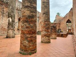 wat khudeedao antigo às histórico parque às Ayutthaya histórico parque, phra Nakhon si Ayutthaya província, Tailândia foto