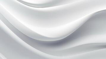 ai gerado elegante branco abstrato superfície para branding. generativo ai foto